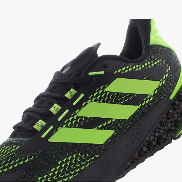 Adidas 4DFWD Pulse Shoes in neon green and black Size 7 men 8.5‎ women - Picture 7 of 14